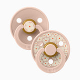Bibs   Studio Jasmine Colour Natural Rubber Pacifier (2-pack) gift set