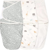 aden + anais     wild prairie minky wrap quick change 3 pack Swaddle