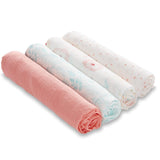 aden + anais Essentials Muslin Swaddle full bloom