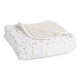 aden+anais Dream Blanket in Metallic Gold