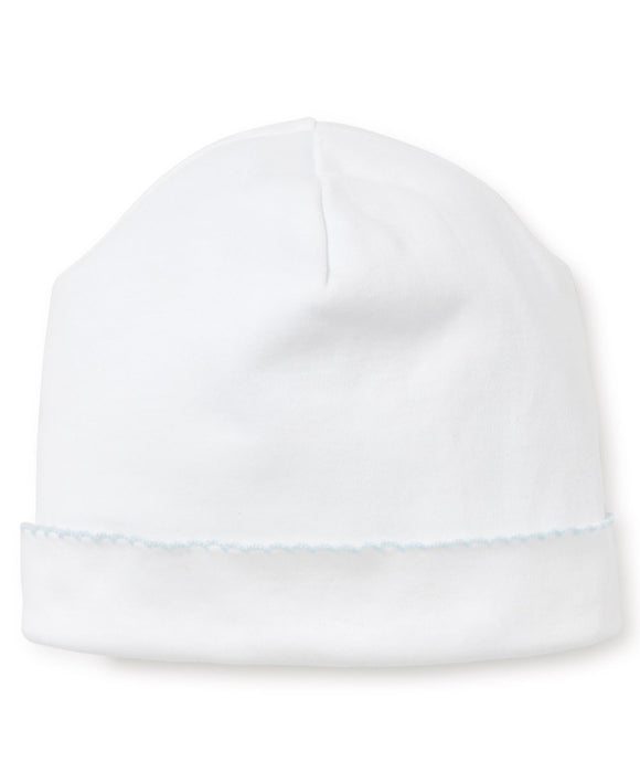 Kissy Kissy Basic Hat in White/Blue