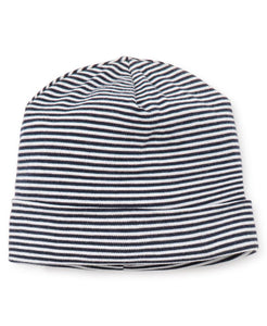 Kissy Kissy Essential Stripe Baby Hat in Navy