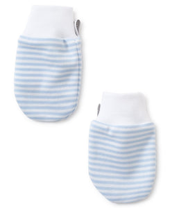 Kissy Kissy Simple Stripes Mitt in Blue
