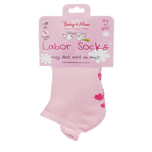Baby Be Mine Its A Girl! Push and Labor Socks