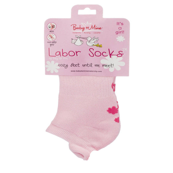 Baby Be Mine Its A Girl! Push and Labor Socks