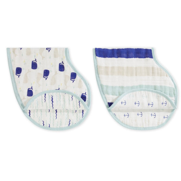 aden+anais Burpy Bib in High Seas no