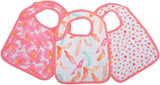 aden+anais Bib-Cotton Muslin in Petal Blooms
