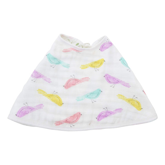 aden+anais Essentials Burpy Bib in Spring Awakening-Birds