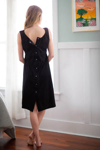 Baby Be Mine Black 3-in-1 Labor Delivery & Nursing Gown