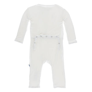 Kickee Pants Coverall in Natural