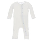 Kickee Pants Coverall in Natural