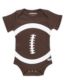 Rugged Butts Bodysuit in Football Print