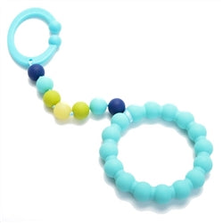 Chewbeads Gramercy Stroller Toy-Turquoise