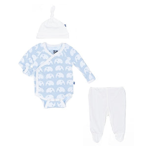 Kickee Pants Essentials Kimono Newborn Gift Set