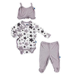 Kickee Pants Essential Kimono Newborn Gift Set
