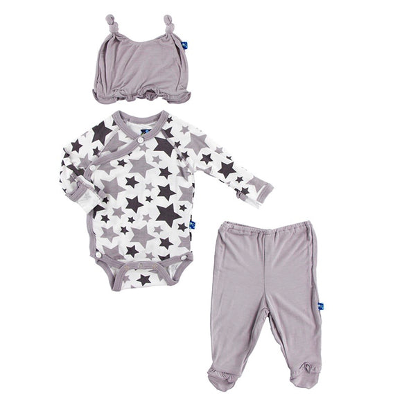 Kickee Pants Essential Kimono Newborn Gift Set