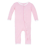 Kickee Pants Holiday Applique Coverall in Lotus I Love Dad