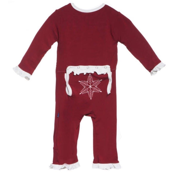 Kickee Pants D2 Applique Coverall