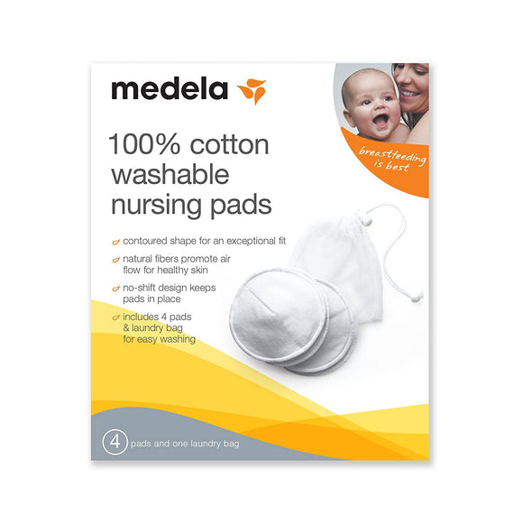 Medela 100% cotton washable nursing pads
