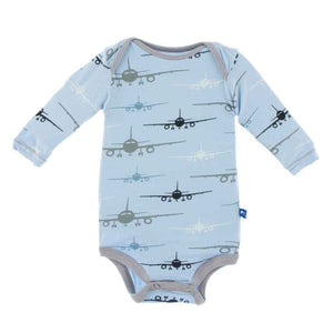 Kickee Pants  One Piece in Pond Airplane