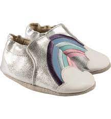 Robeez Soft Soles – Hope Silver Leather