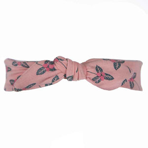 Kickee Pants Girls Bow Headband, Blackberries, One Size
