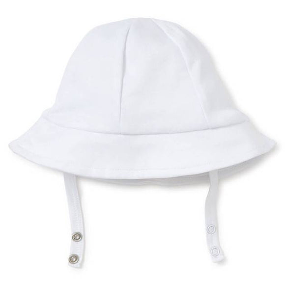Kissy Kissy Basic Sun Hat in White