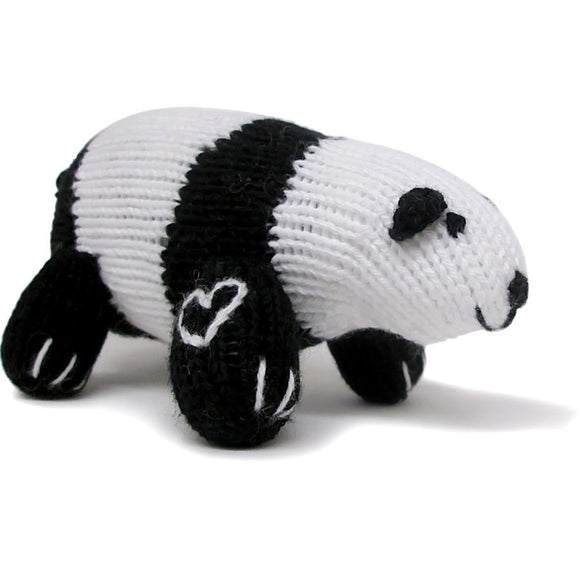 Organic Baby Toys - Newborn Rattles | Panda