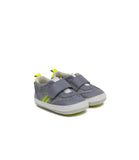 Robeez  Finn Sneaker in Grey/White